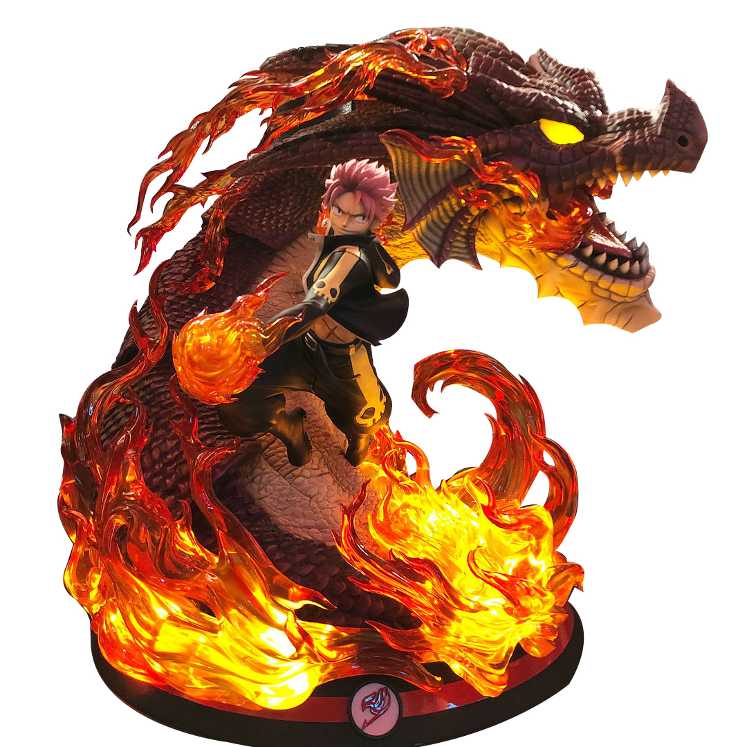 natsu and igneel figure