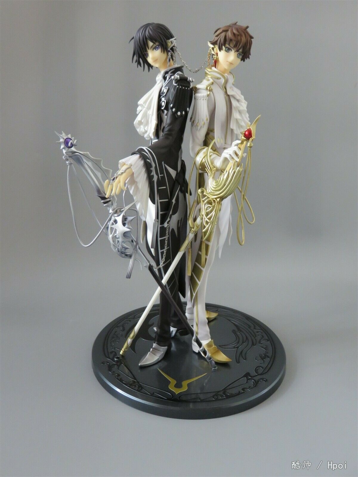 Lelouch Suzaku Clamp Code Geass Lelouch Of The Rebellion R2 Pvc Figure Collectibles 60nevada Animation Art Characters
