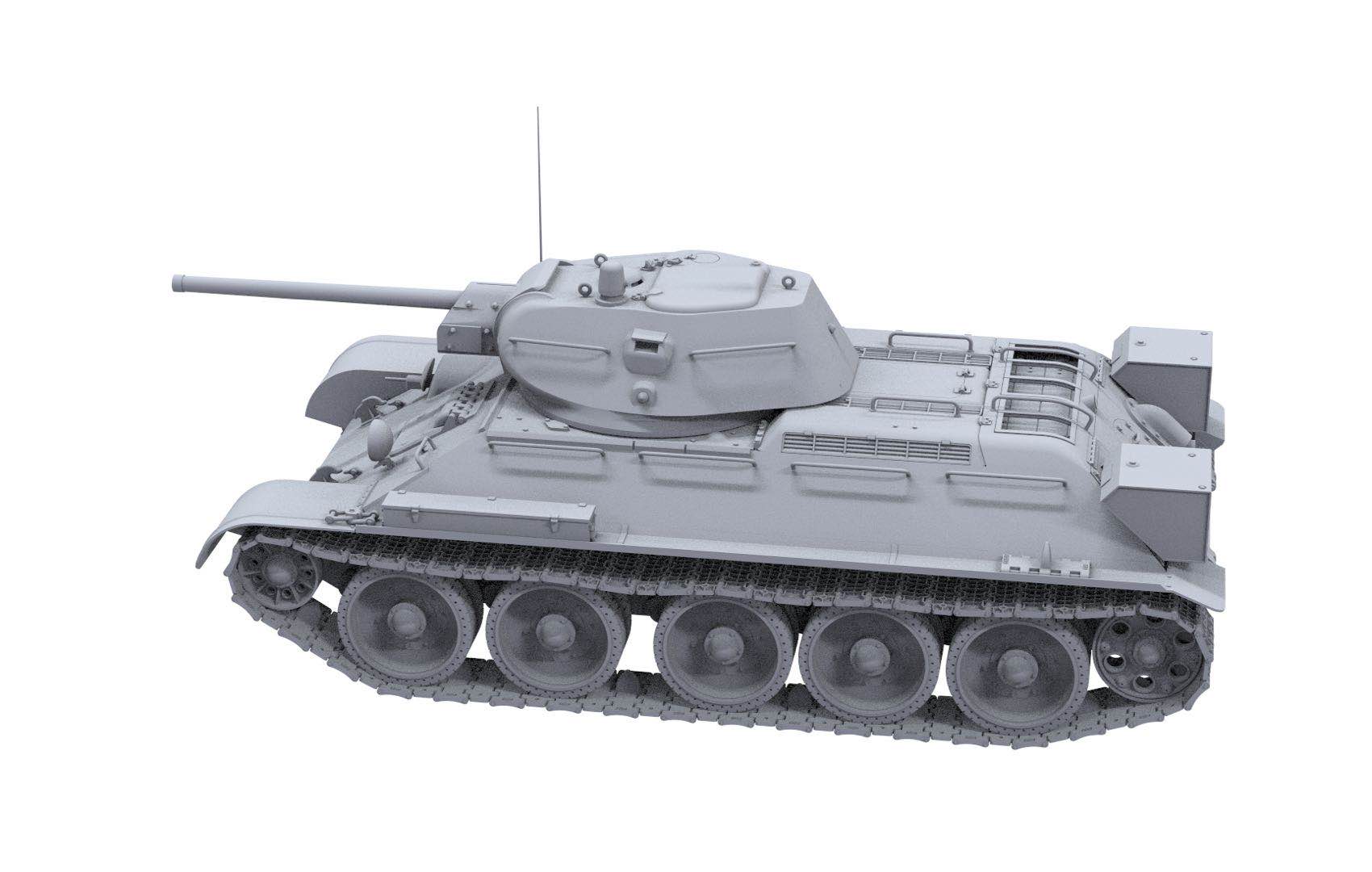 Border BT009S 1/35 Russian T34-76 T34E First Type of Space