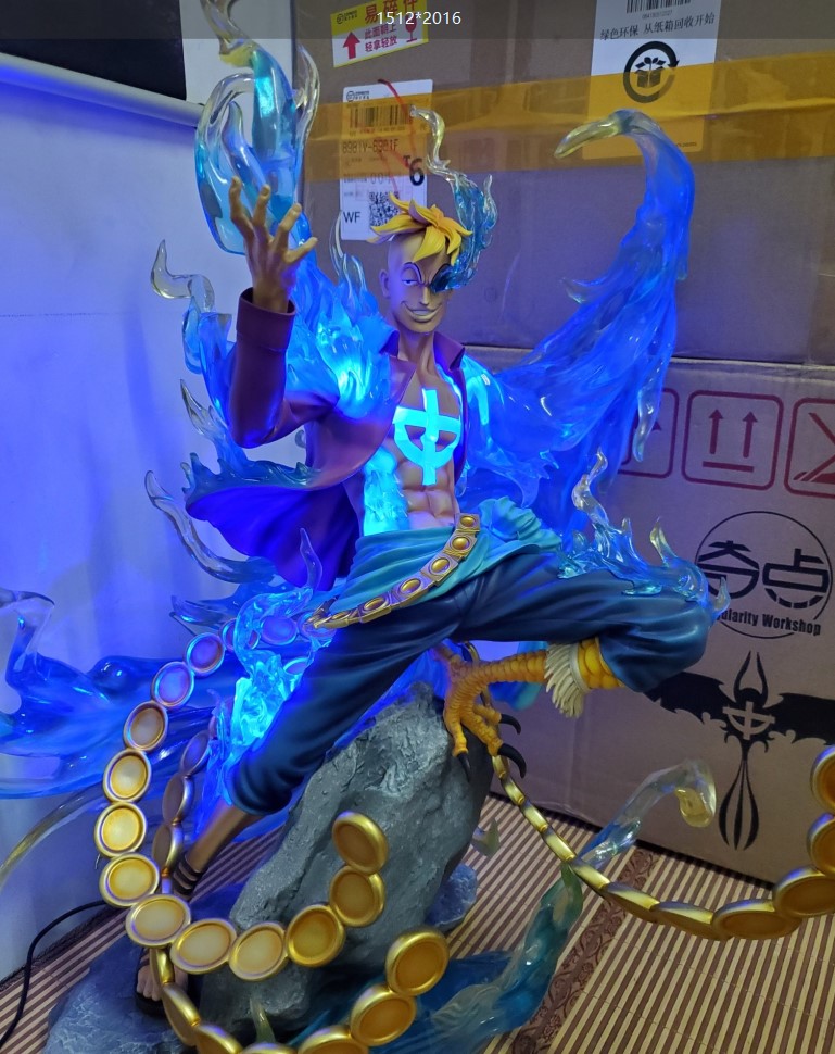 Singularity Studio One Piece 1 4 Marco Gk Led Collector Resin Statue In Stock Ebay