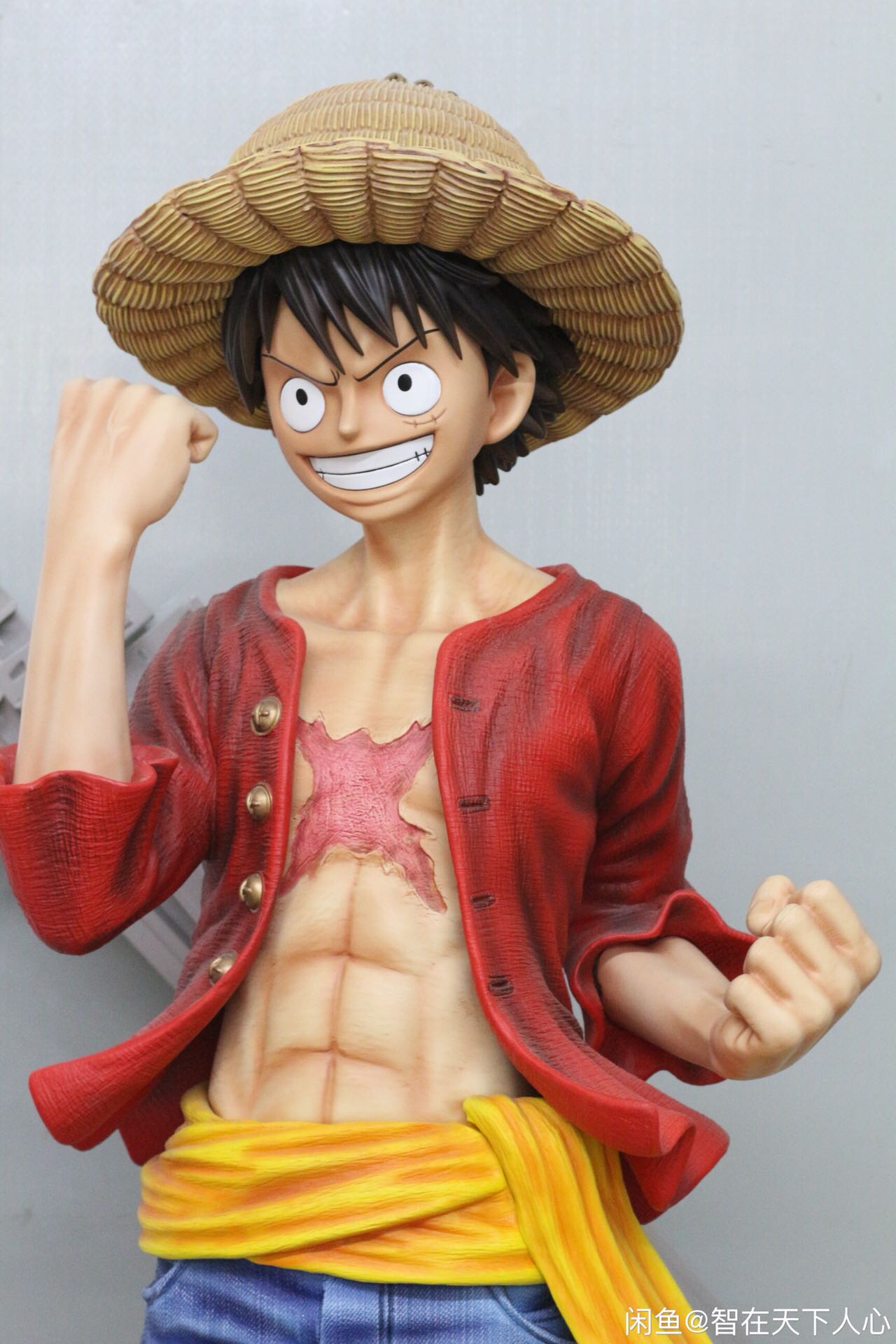 New Design One Piece Statue Gear 5 Luffy Statue Life Size Luffy Sculpture -  China Luffy and Fiberglass Statue price