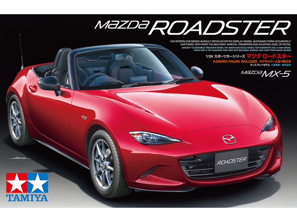 Tamiya 24342 1/24 SCALE MAZDA MX-5 MODEL KIT | eBay
