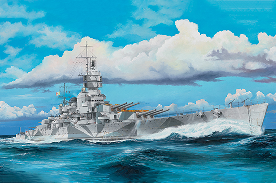 Trumpeter 05320 1:350 Scale Italian Navy Battleship RN Vittorio