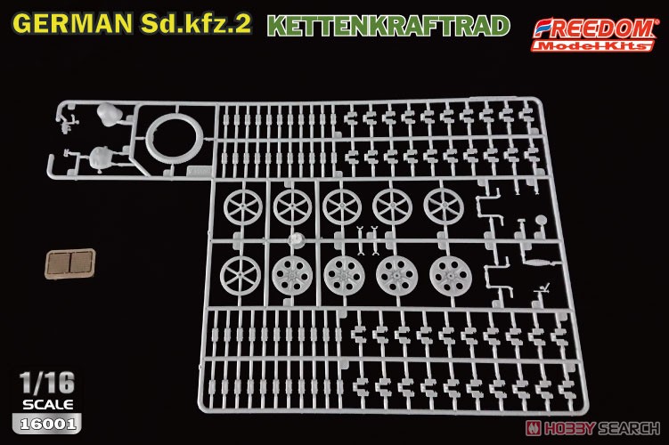 FREEDOM 16001 1/16 WW.II German Sd.kfz.2 Ketten Kraftrad