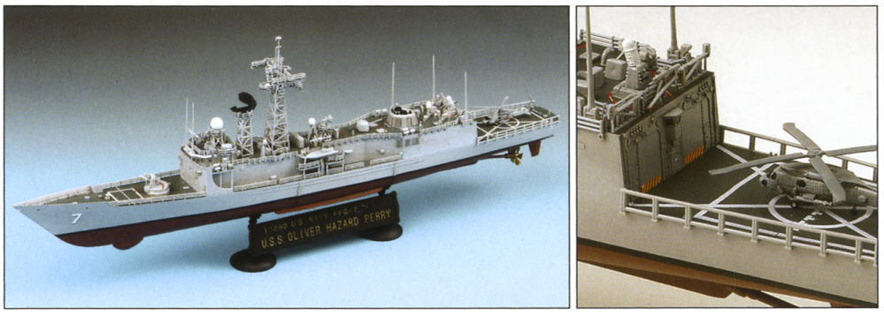 Academy ac14102–1/350 USS Oliver Hazard Perry FFG-7