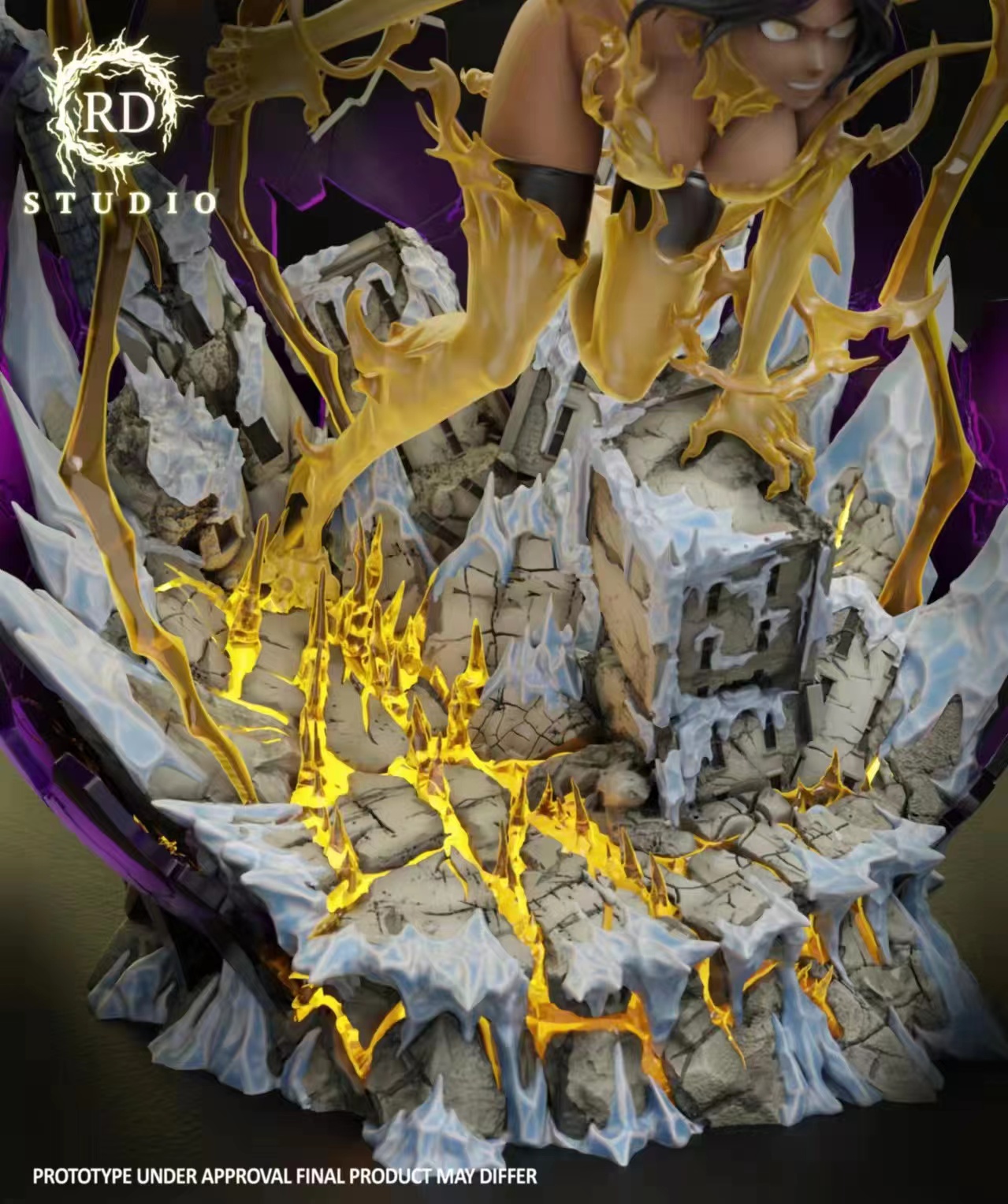 RD Studio Bleach Shihouin Yoruichi Resin Statue 1/4 Scale in stock