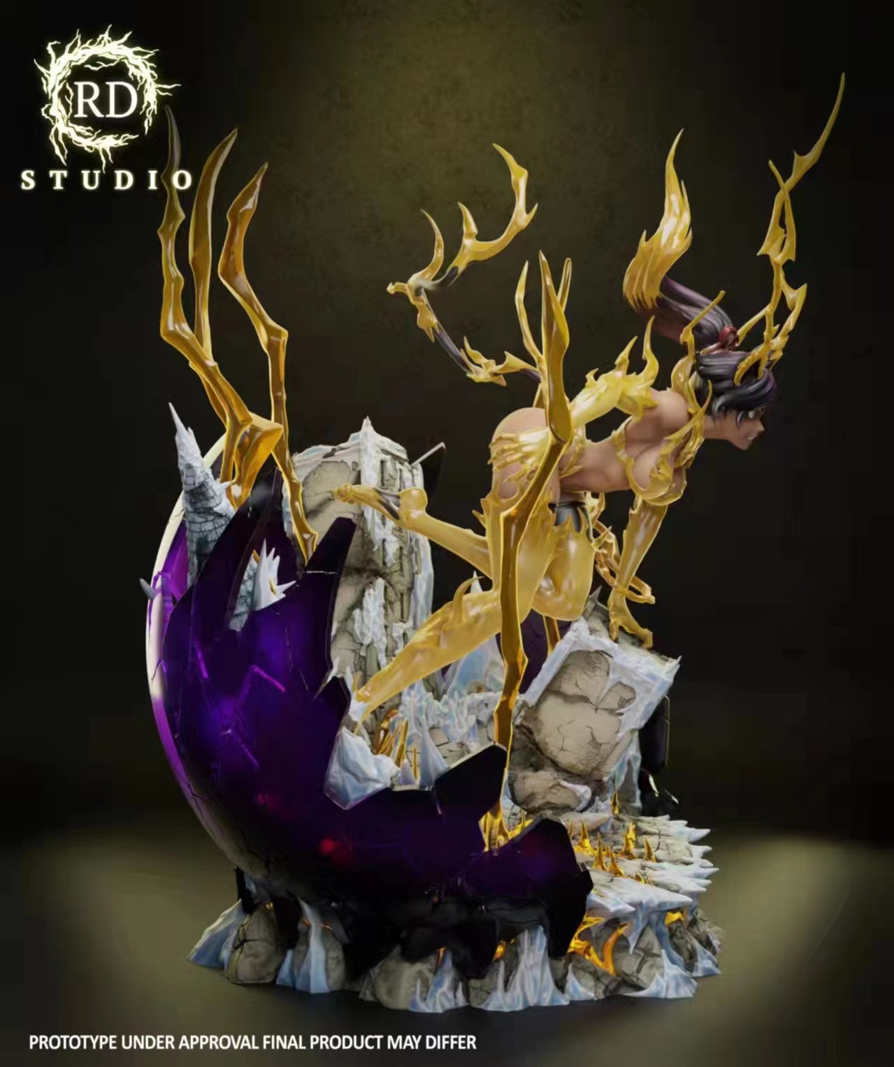 RD Studio Bleach Shihouin Yoruichi Resin Statue 1/4 Scale in stock