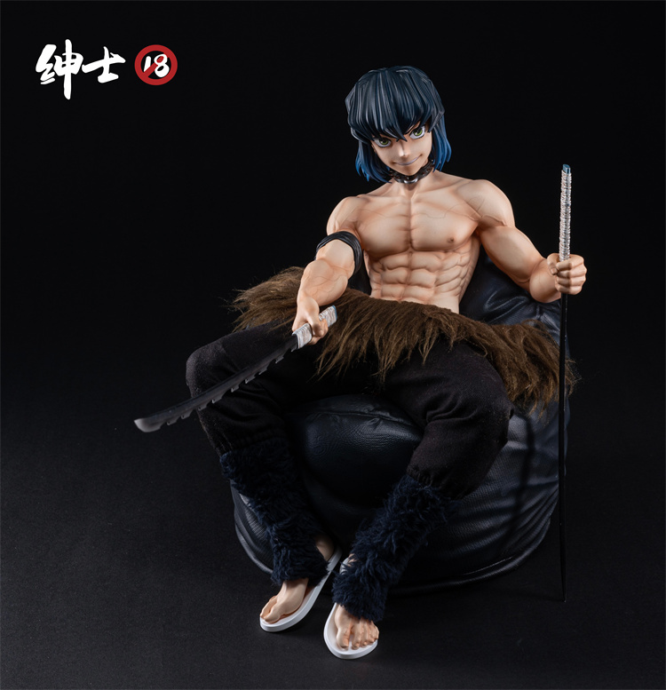 ShenShi18 Studios Demon Slayer Hashibira Inosuke Resin Model in