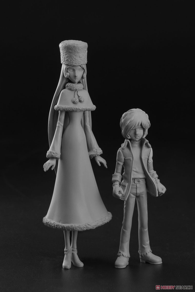 Hasegawa 64789 1/20 Galaxy Express 999 Maetel & Teturou Hoshino