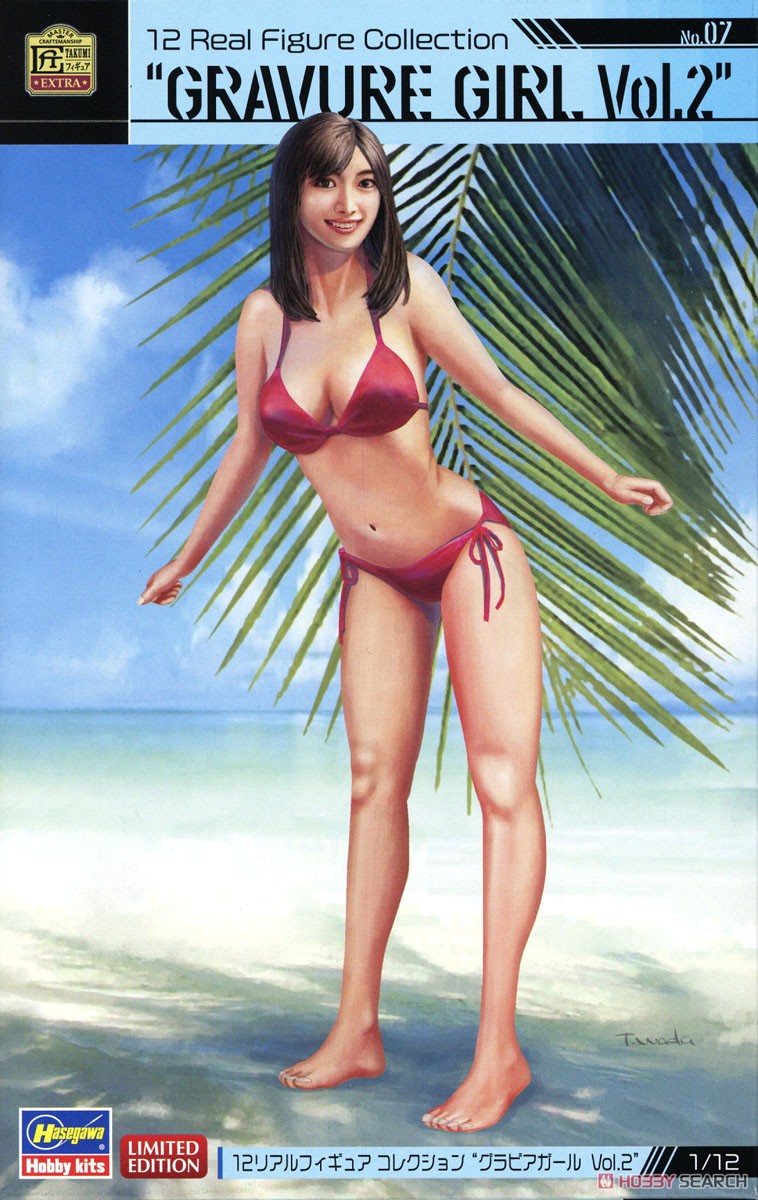 * vintage figure ୨୧ * 真っ白な 可愛い ウサちゃん Hasegawa 52287 1/12 Real Figure Collection No.07 `Gravure