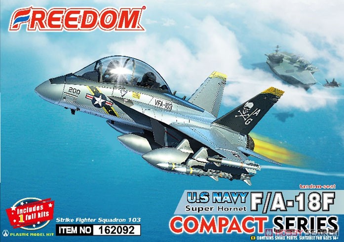 FREEDOM 162092 Q version U.S.Navy F/A-18F Super Hornet VFA