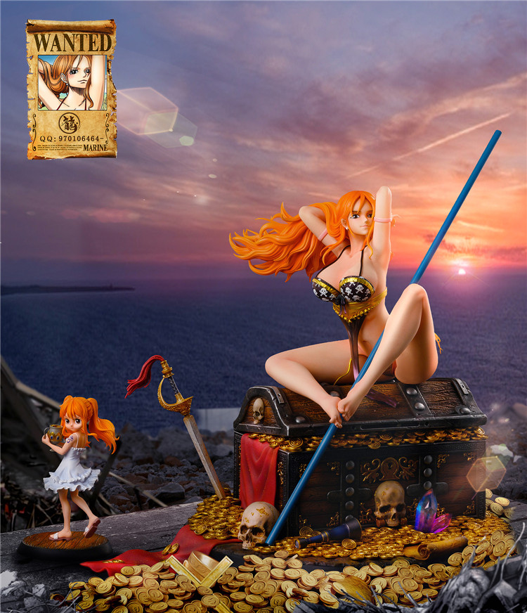 Dragon Studio One Piece Nami 1/4 Resin Statue In Stock Pirate