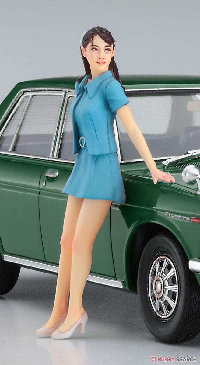 【9/24】はる 様 Hasegawa 52277 1/24 Datsun Bluebird 1600 SSS w/60`s Girls
