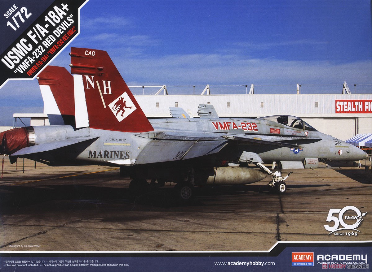 Academy 12520 1/72 USMC F/A-18A+ `VMFA-232 Red Devils