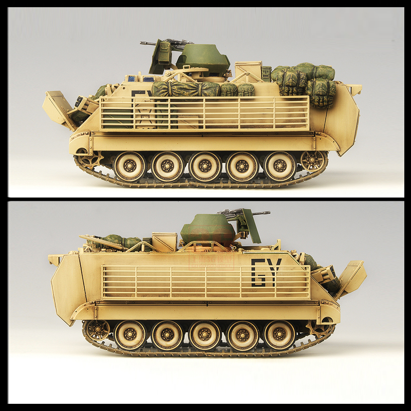 A.P.C ヴィンテージ Academy 1/35 Plastic Model Kit M113a3 Iraq 2003 13211 for