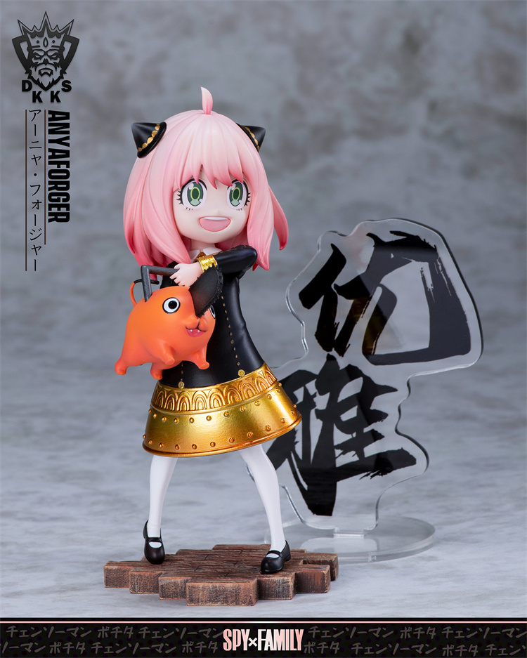 Dark King Studios SPY X FAMILY Chainsaw Man Resin Statue Anya