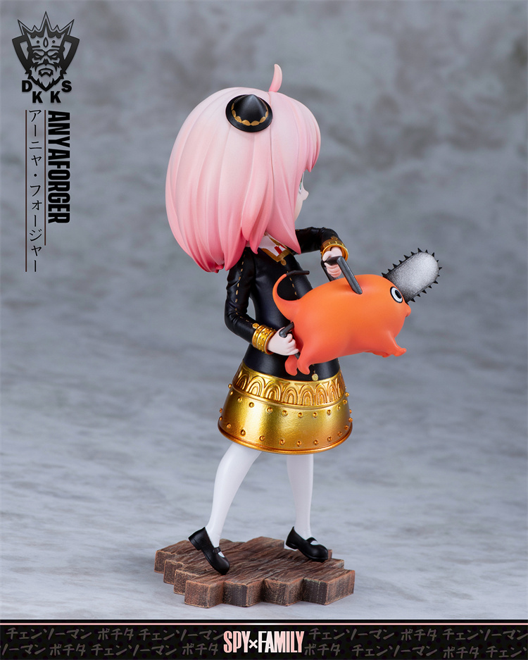 Dark King Studios SPY X FAMILY Chainsaw Man Resin Statue Anya