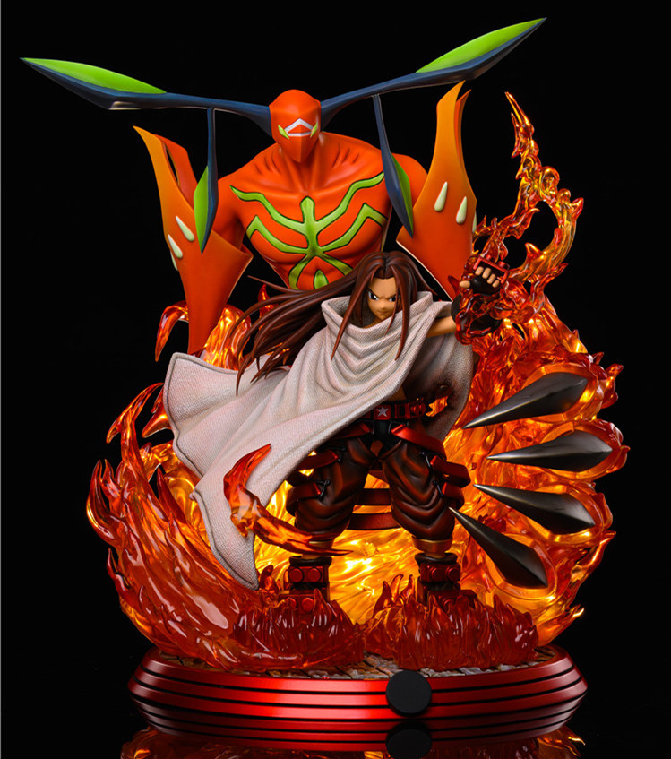 LYY Studio SHAMAN KING Asakura Hao Resin Painted Statue Model In