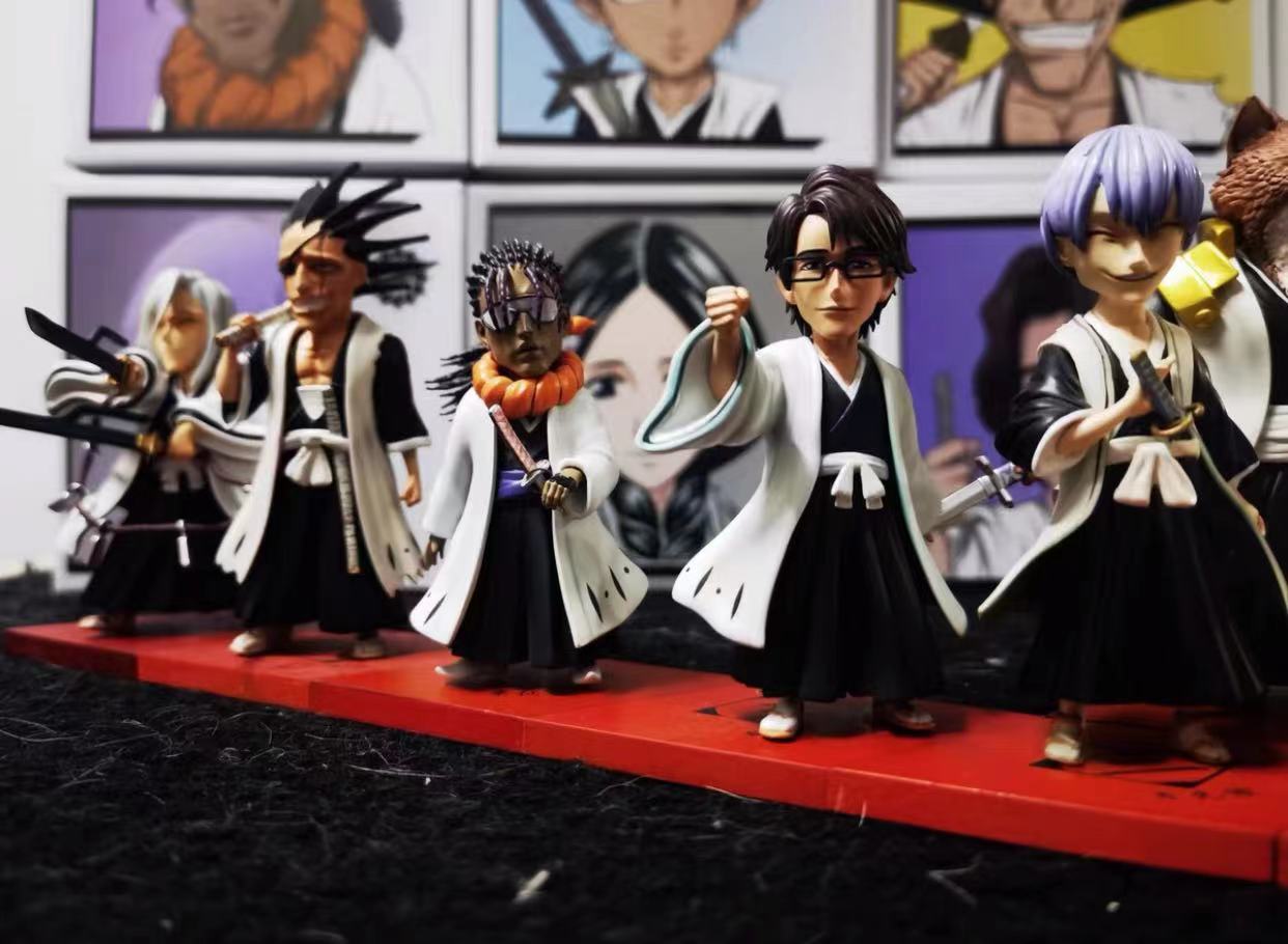 YZ Studio Bleach Gotei 13 Resin Model 13Pcs In Stock Kyoraku