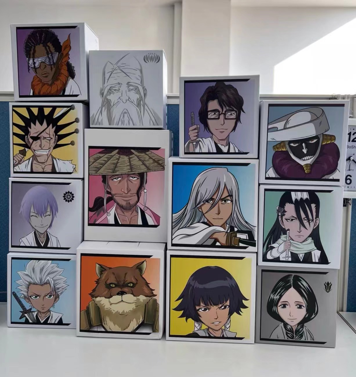 YZ Studio Bleach Gotei 13 Resin Model 13Pcs In Stock Kyoraku