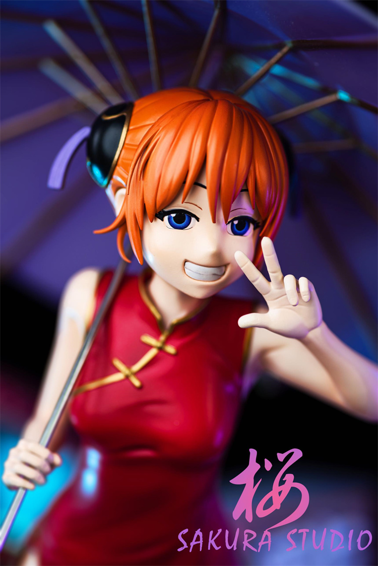 SAKURA Studio GINTAMA Kagura 1/6 Scale Resin Model Sadaharu Statue