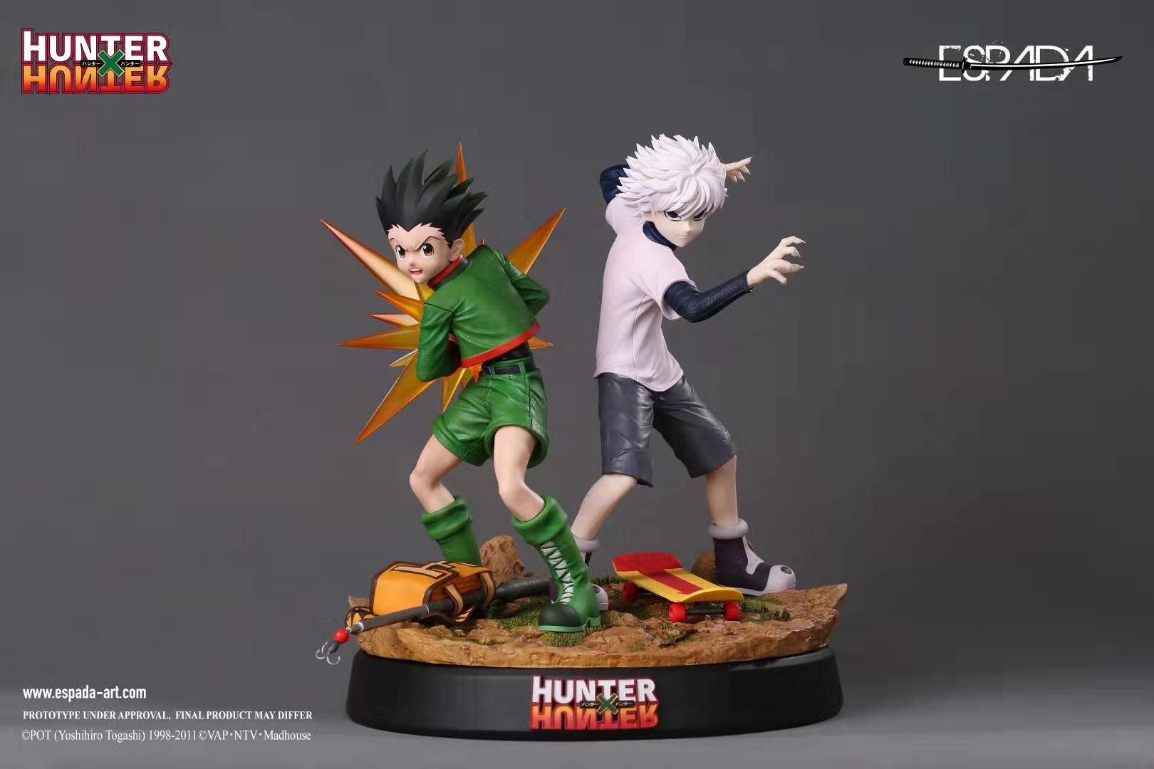 Espada Art HUNTER×HUNTER Gon Freecss Killua Zoldyck 1/6 Resin