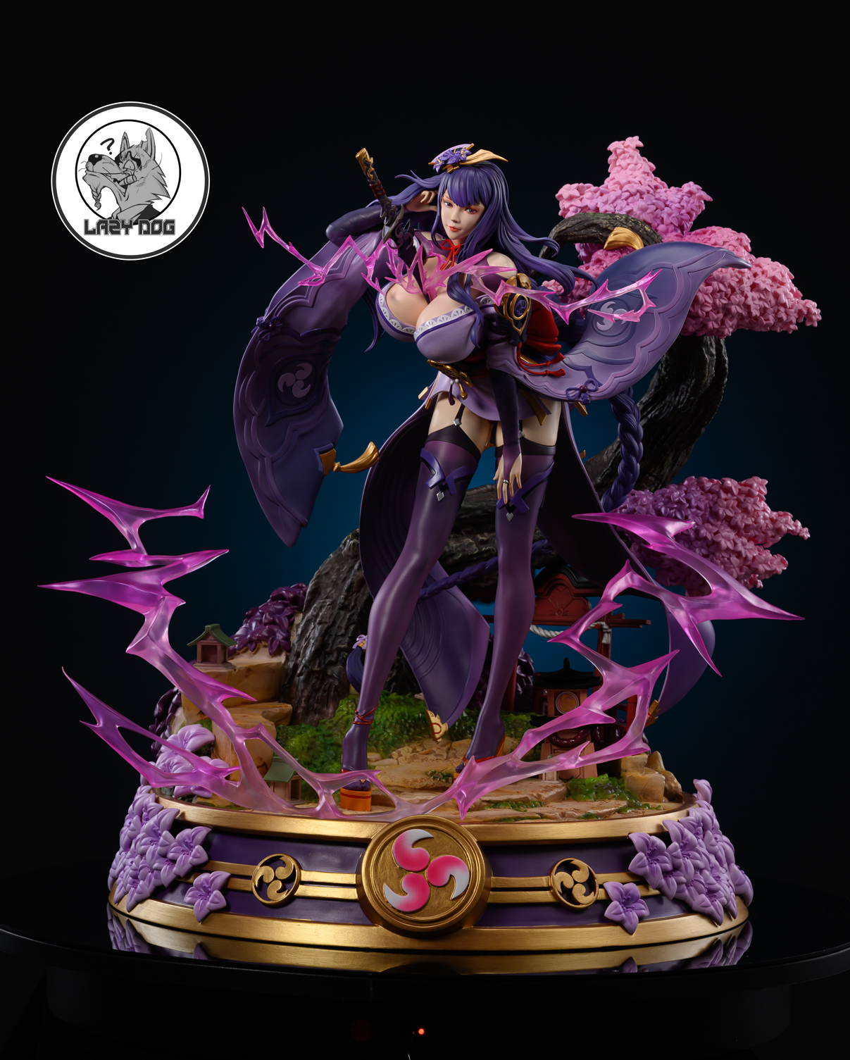Lazydog Studio Genshin Impact Raiden Shogun 1/4 Resin Model Pre