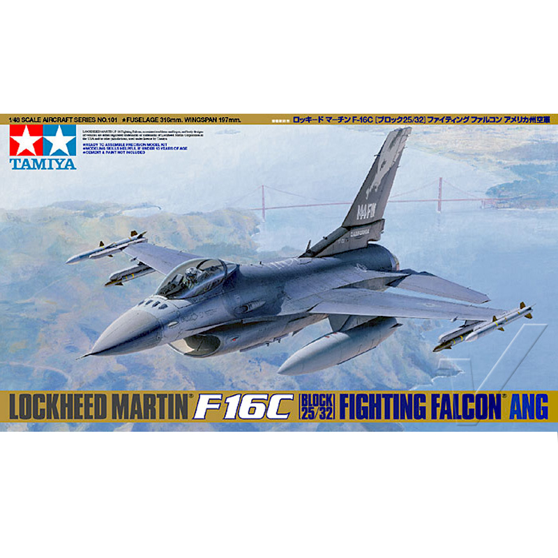 Tamiya 61101 1/48 Lockheed Martin F-16C [Block 25/32] Fighting