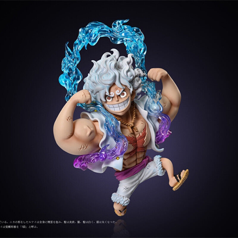 YZ Studio One Piece Nika Monkey D Luffy Resin Model Gear Five In
