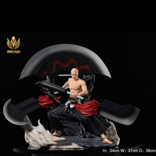 BLEACH  Verve-STUDIO まだらめいっかく フィギュア Verve Studio Bleach Madarame Ikkaku Resin Statue In Stock 1/6