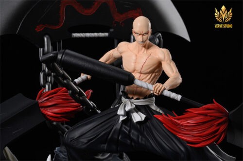 Verve Studio Bleach Madarame Ikkaku Resin Statue In Stock 1/6