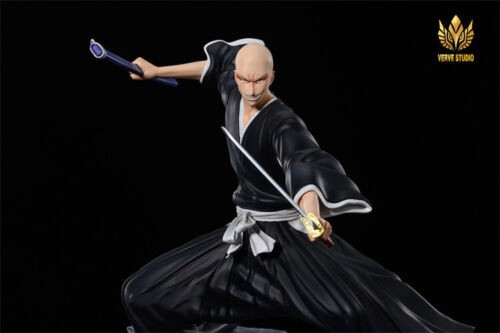 BLEACH  Verve-STUDIO まだらめいっかく フィギュア Verve Studio Bleach Madarame Ikkaku Resin Statue In Stock 1/6