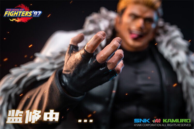 Kamuro Studio The King of Fighters Ryuji Yamazaki Resin Statue in