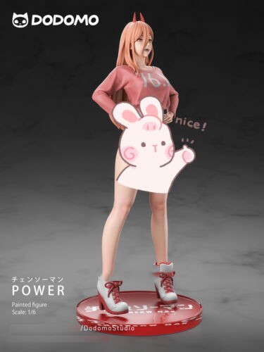 DODOMO STUDIO パワー Dodomo Studio Chainsaw Man 1/6 Scale Power Resin Model In