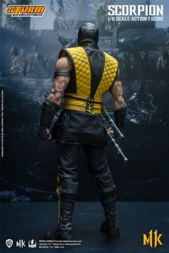 Storm Toys Mortal Kombat Scorpion Action Figure Model In Stock In