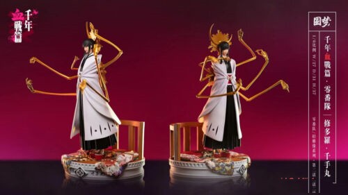 BLEACH 圓夢-STUDIO 修多羅 千手丸 フィギュア YM Studios Bleach Senjumaru Shutara Resin Model In Stock H37cm