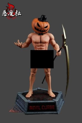 ミュージック the Pumpkin Head/FIVE STARS FIVE DEVILS Devil Studio Pyramid Head Resin Model In Stock 1/6 pumpkin