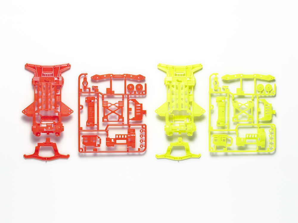 TAMIYA☆☆RC TRANSPORTER Tamiya 95479 Super XX Fluorescent Color Chassis Set (Orange/Yellow