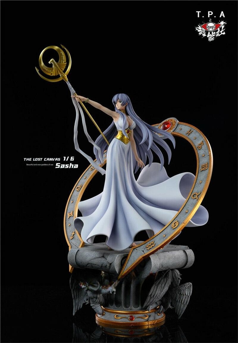 TPA Studios Saint Seiya Sasha Resin Model Athena Statue In Stock