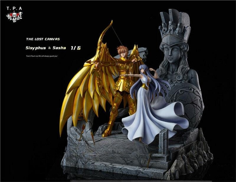 TPA Studio Saint Seiya The lost Canvas Sisyphus Resin Model Athena