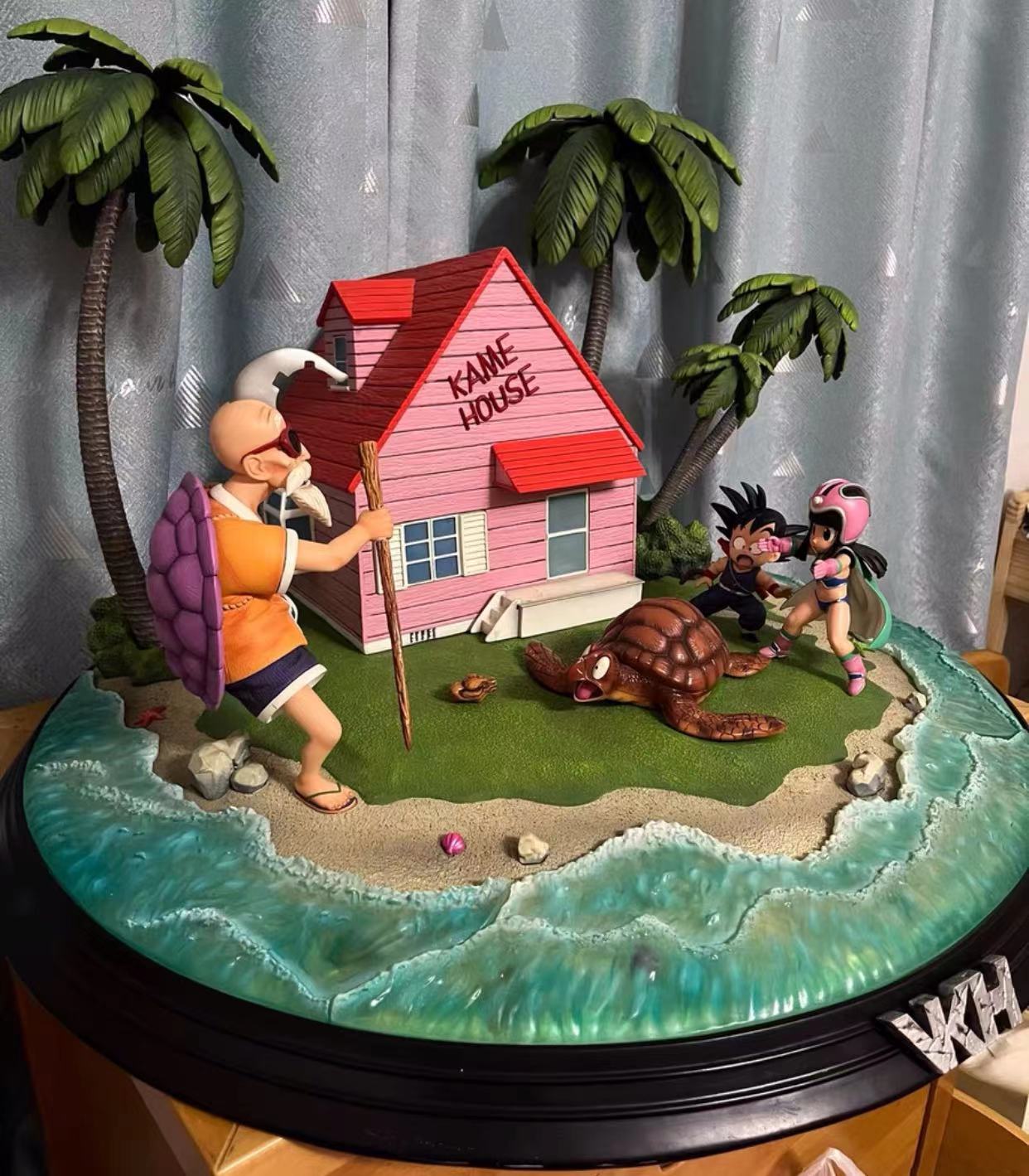 講談社ハウス 缶バッジ 10セット KODANSHA HOUSE アメリカ限定 VKH MRC Kame House Statue Dragon Ball Master Roshi Chichi GOKU In