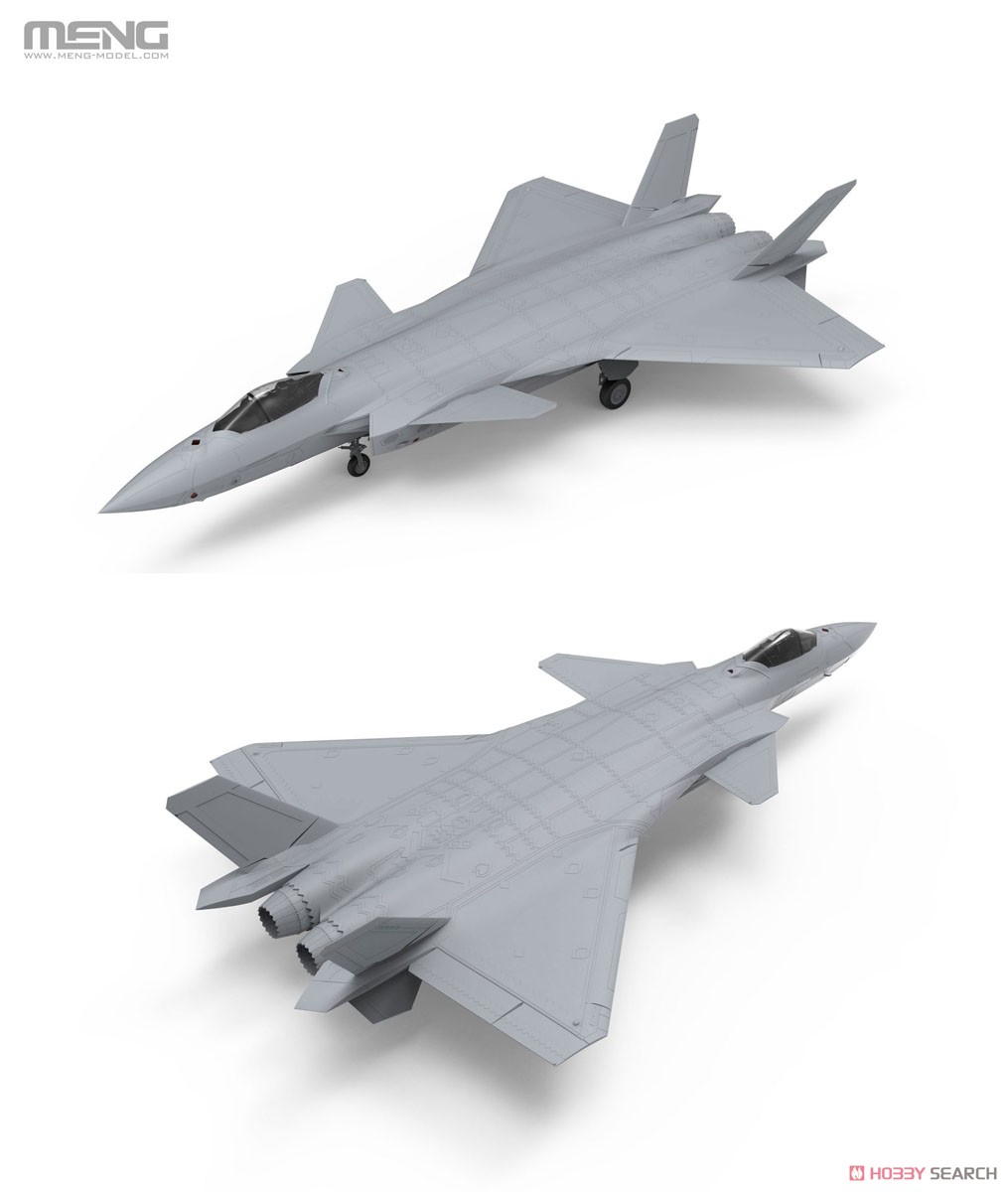 MENG LS-002 1/48 Chinese Chengdu J-20 Stealth Fighter Model MENG LS-002 1/48 Chinese Chengdu J-20 Stealth Fighter Model