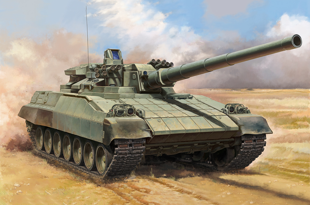 パンダ Trumpeter 09533 1/35 Scale Russian Object 477 XM2 Model Kit