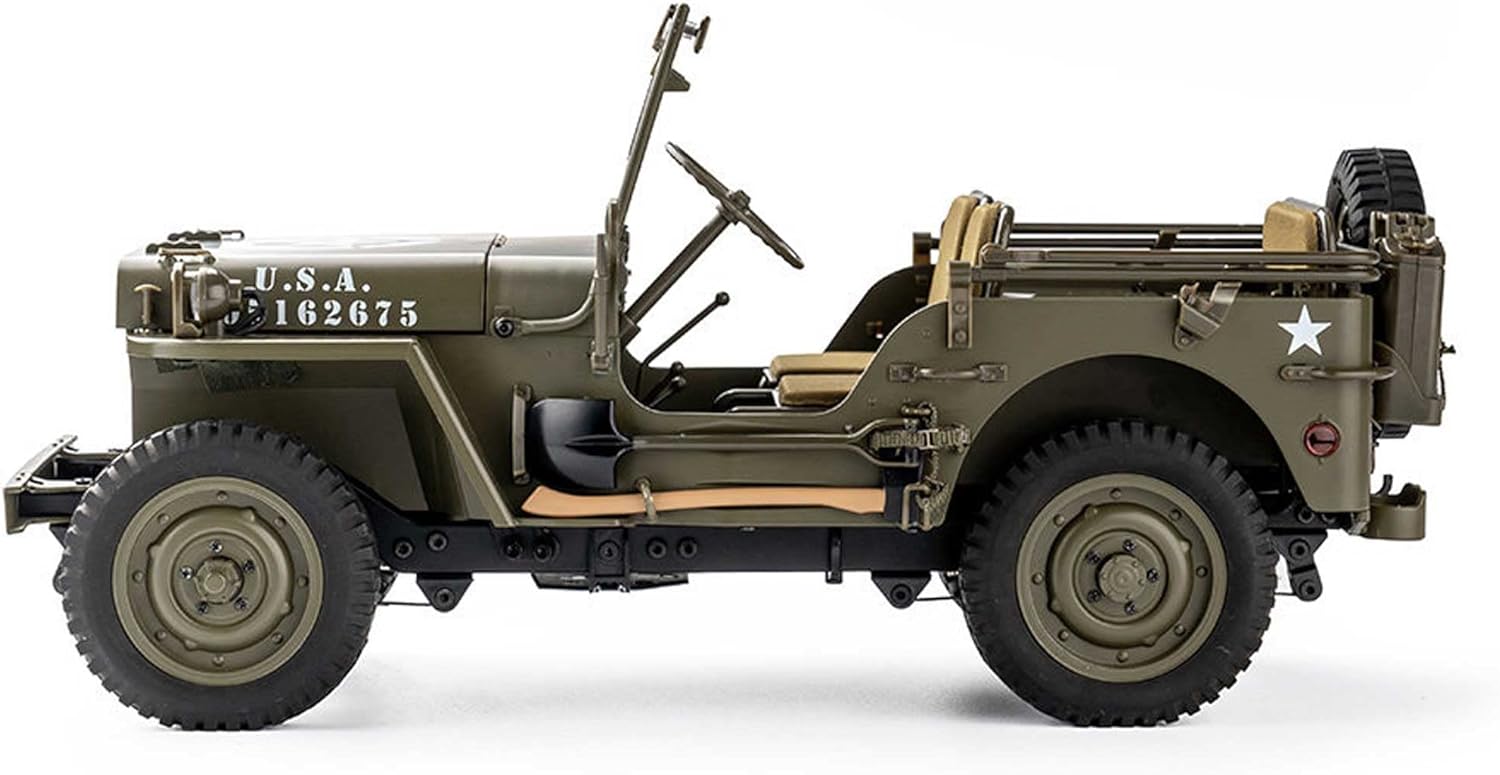 RocHobby 1/12 1941 MB RCジープ4x4 Amazon.com: WOWRC RocHobby 1/12 1941 MB Scaler RC Jeep, 4x4
