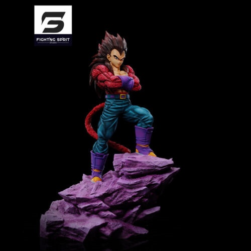 Fighting Sprit Studio Dragon Ball SSJ4 Goku Vegeta Resin Statue In