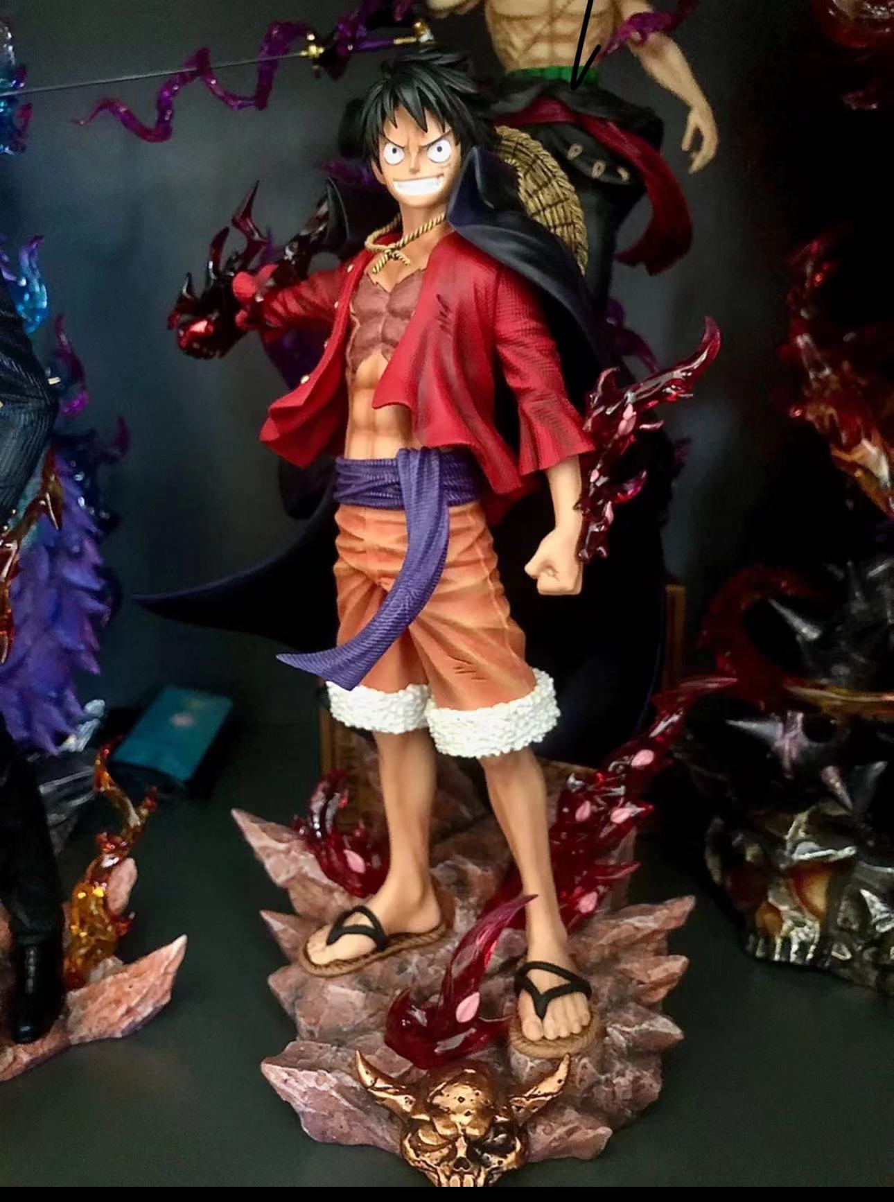 その他 New Emperor Luffy Figure GarageKit LX LX Studio One Piece Emperor Monkey D Luffy Resin in stock H27CM A