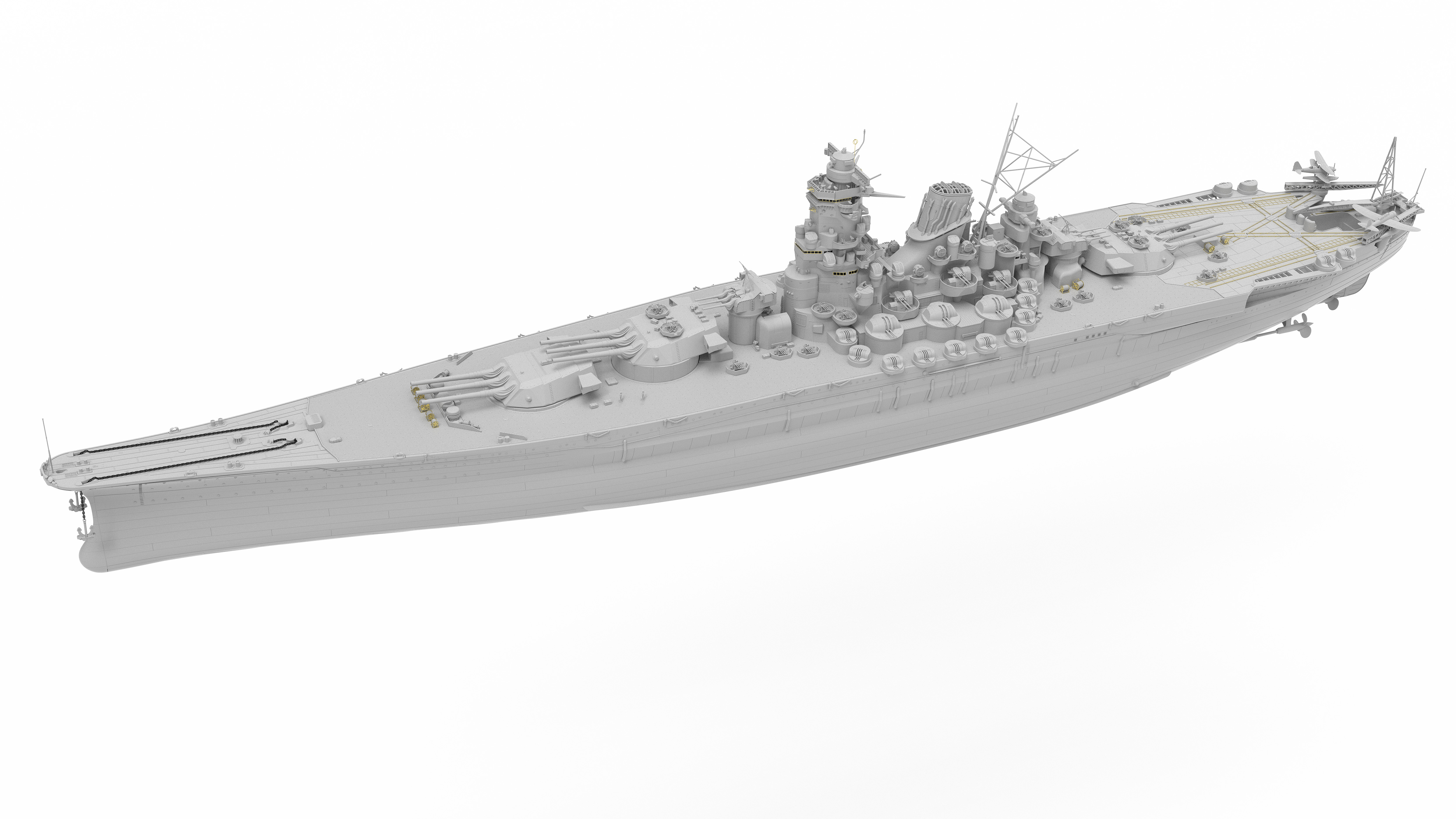 その他 IJN BATTLESHIP 'YAMATO' VERYFIRE 350902 1/350 IJN Yamato Operation Tenichigo