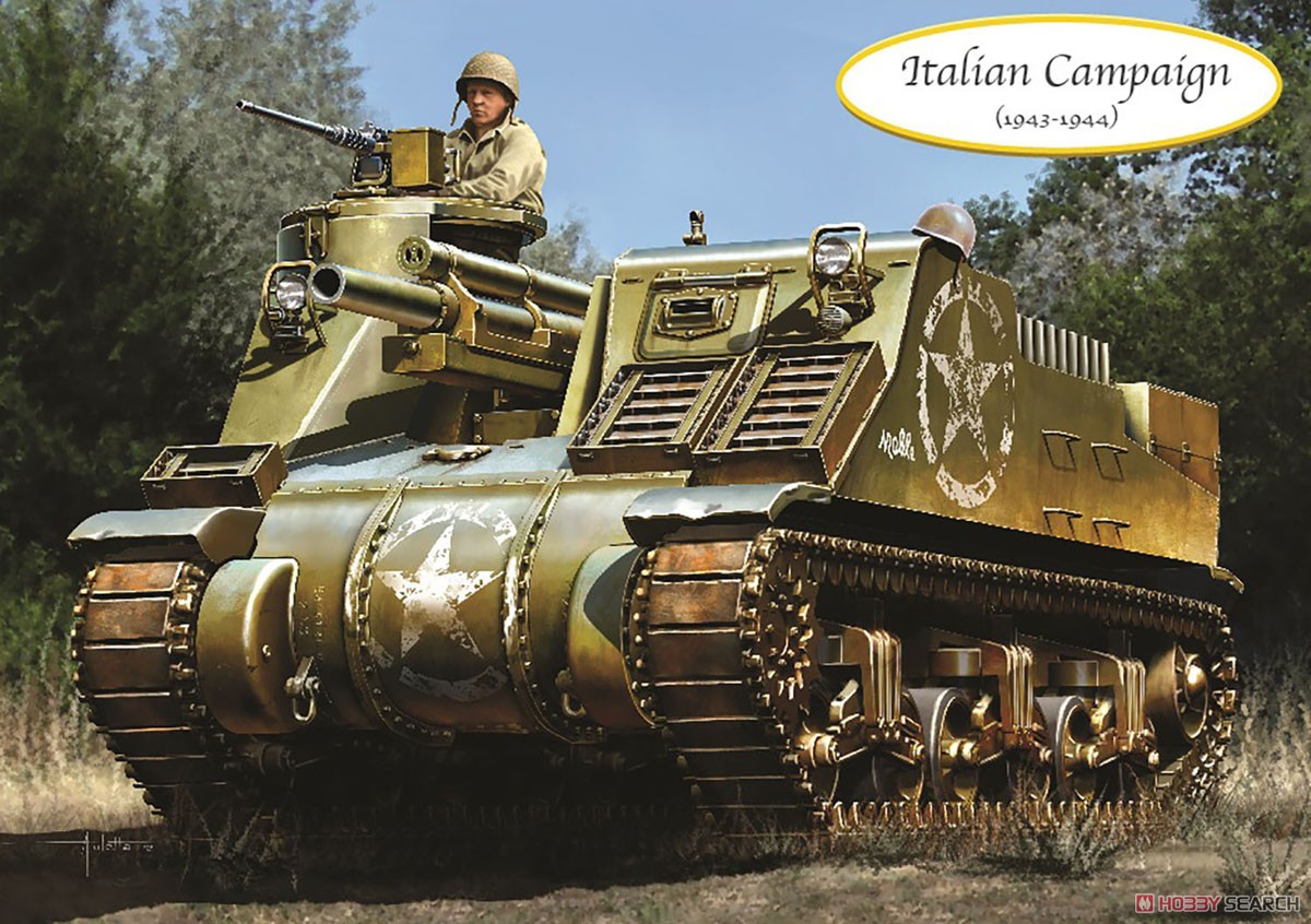 プラモデル　1/35 M7プリースト 初期型 [6627] DRAGON 6627 1/35 M7 Priest Early Type w/ track/Aluminum Gun