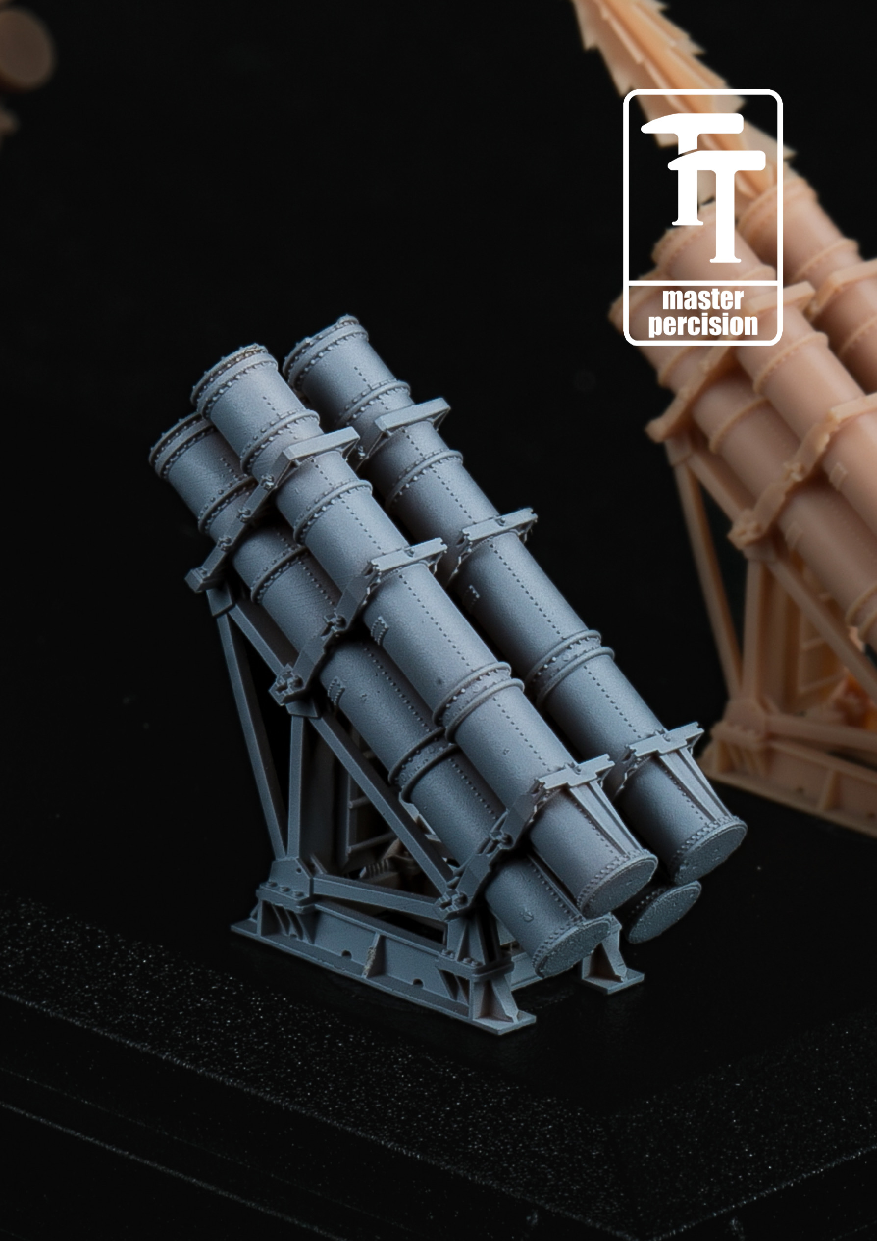 WULA MODELS PF2000148 1/200 US NAVY MK-141 HARPOON LAUNCHER 3D 