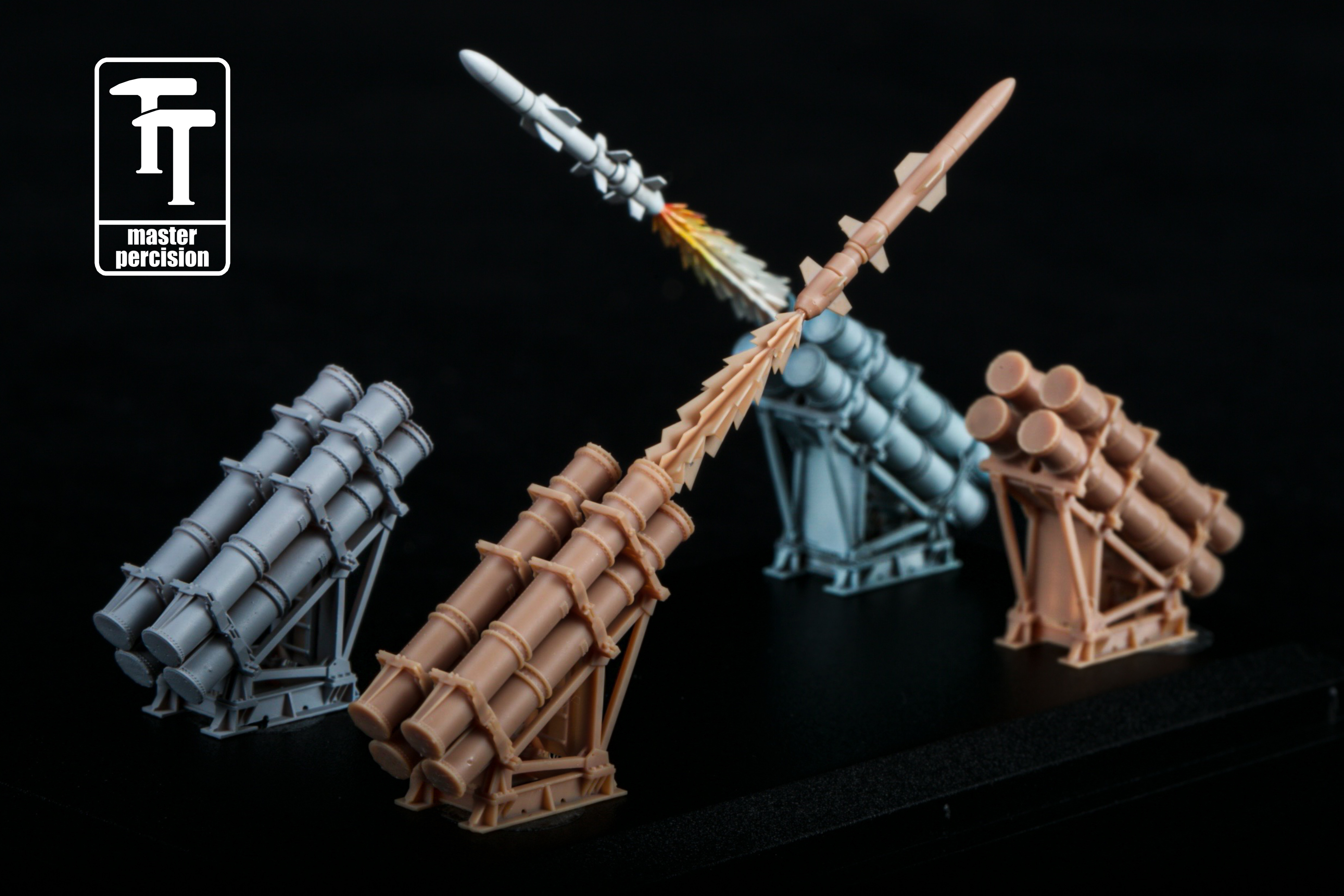 WULA MODELS PF2000148 1/200 US NAVY MK-141 HARPOON LAUNCHER 3D 